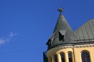 Katzenhaus in Riga